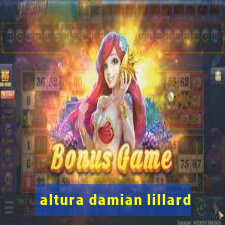 altura damian lillard